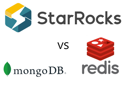 Comparison of StarRocks DB, MongoDB, and Redis